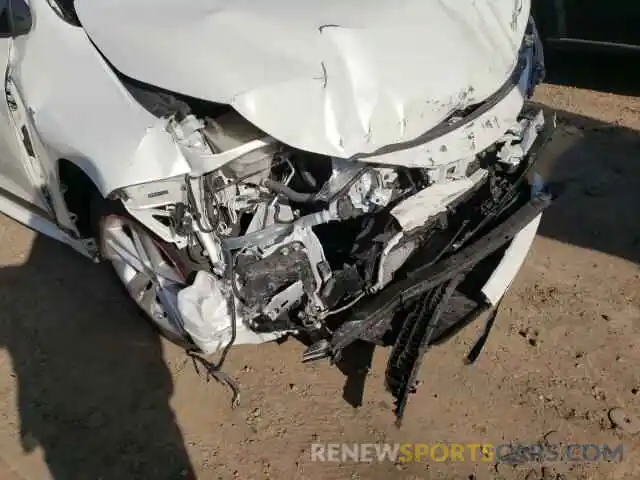 9 Photograph of a damaged car JTNK4RBE1K3013573 TOYOTA COROLLA 2019