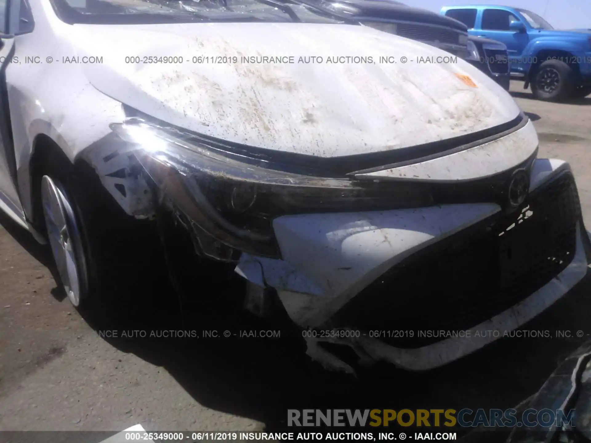 6 Photograph of a damaged car JTNK4RBE1K3017171 TOYOTA COROLLA 2019