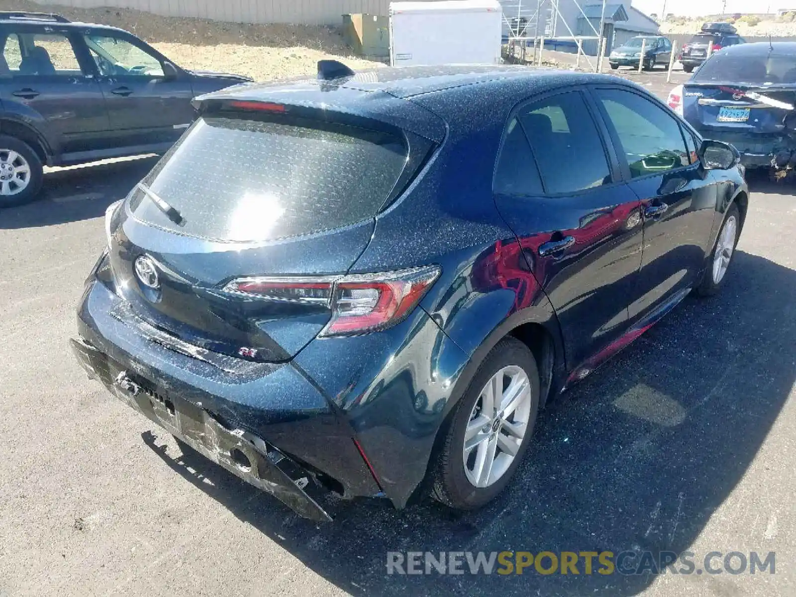 4 Photograph of a damaged car JTNK4RBE1K3020104 TOYOTA COROLLA 2019