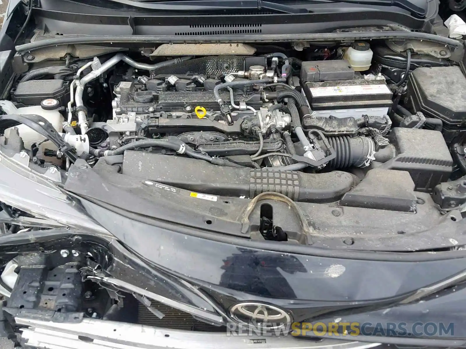 7 Photograph of a damaged car JTNK4RBE1K3025061 TOYOTA COROLLA 2019