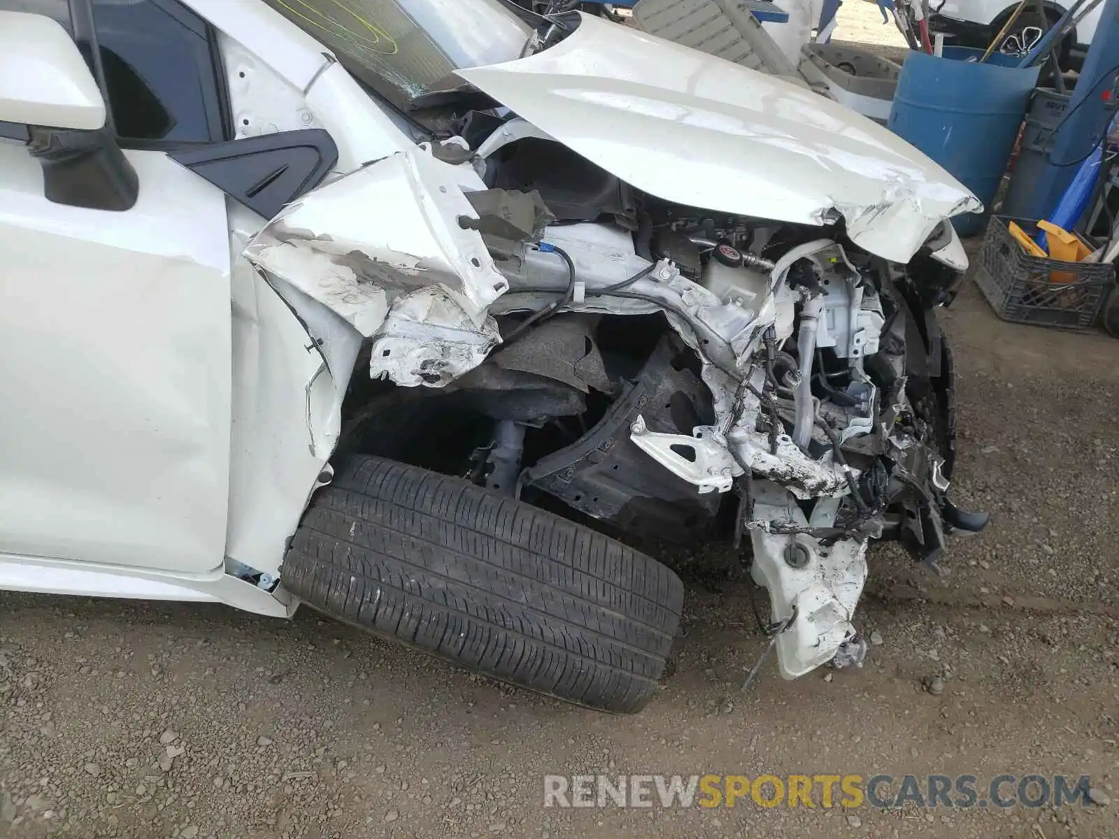 9 Photograph of a damaged car JTNK4RBE1K3032091 TOYOTA COROLLA 2019