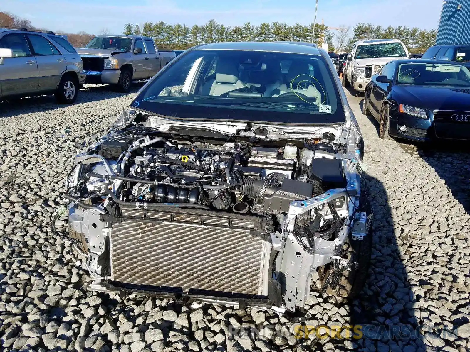 9 Photograph of a damaged car JTNK4RBE1K3033449 TOYOTA COROLLA 2019