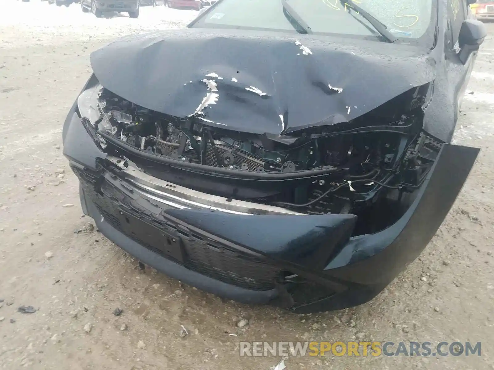 9 Photograph of a damaged car JTNK4RBE1K3037663 TOYOTA COROLLA 2019