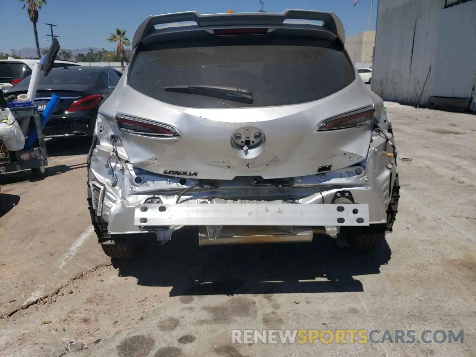 9 Photograph of a damaged car JTNK4RBE1K3040109 TOYOTA COROLLA 2019