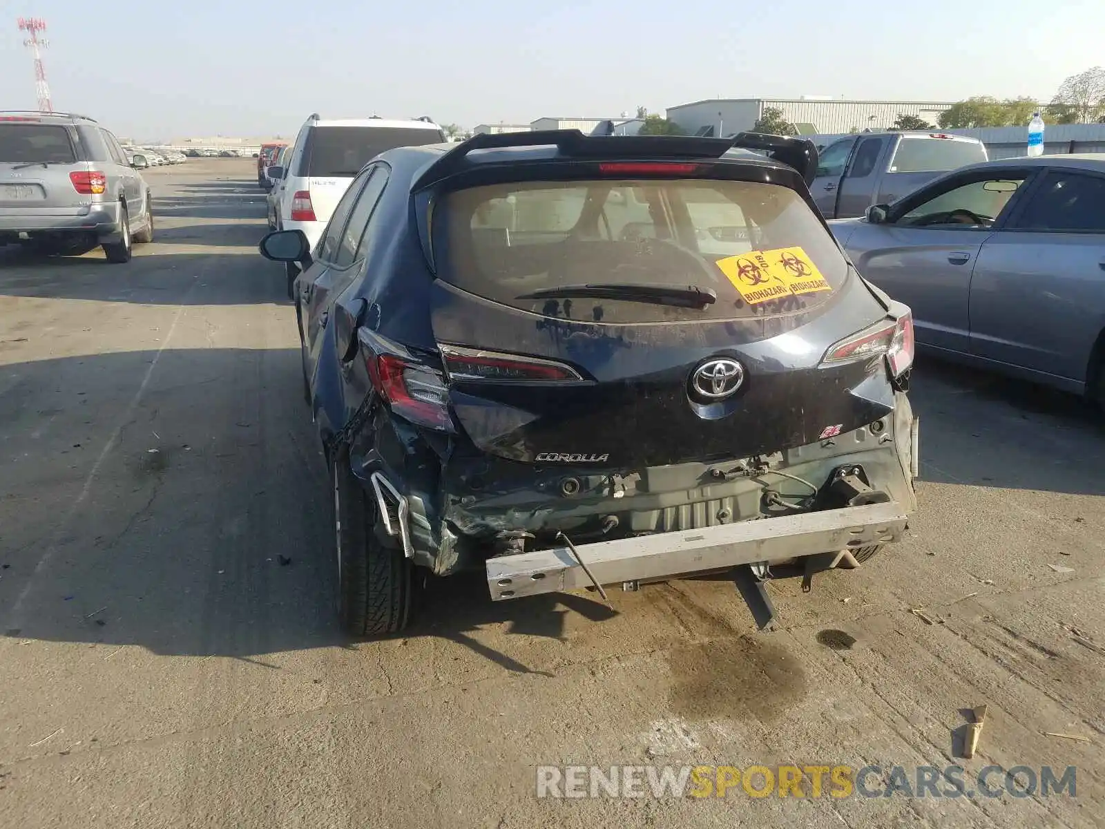 9 Photograph of a damaged car JTNK4RBE1K3040269 TOYOTA COROLLA 2019