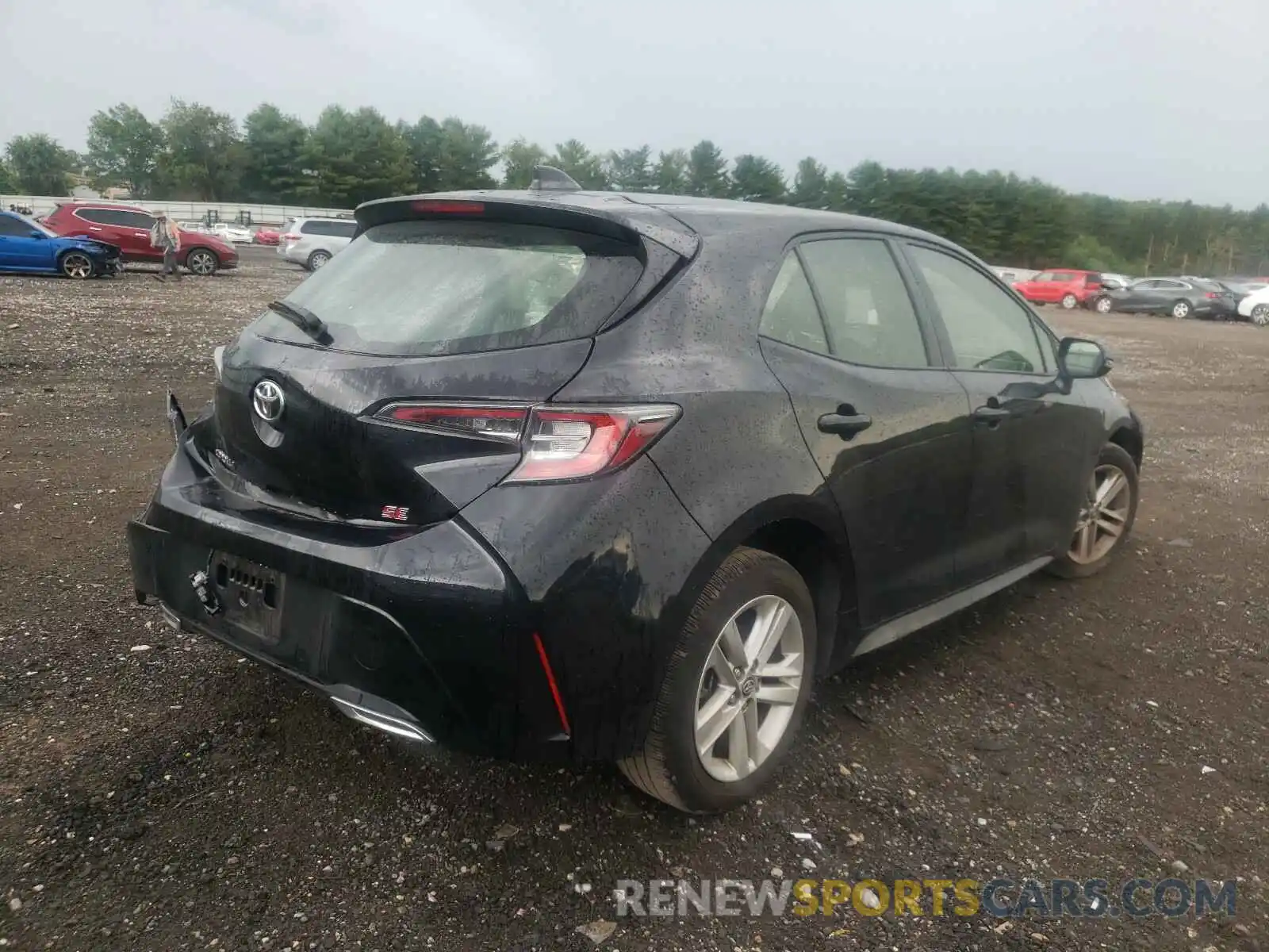 4 Photograph of a damaged car JTNK4RBE1K3042796 TOYOTA COROLLA 2019