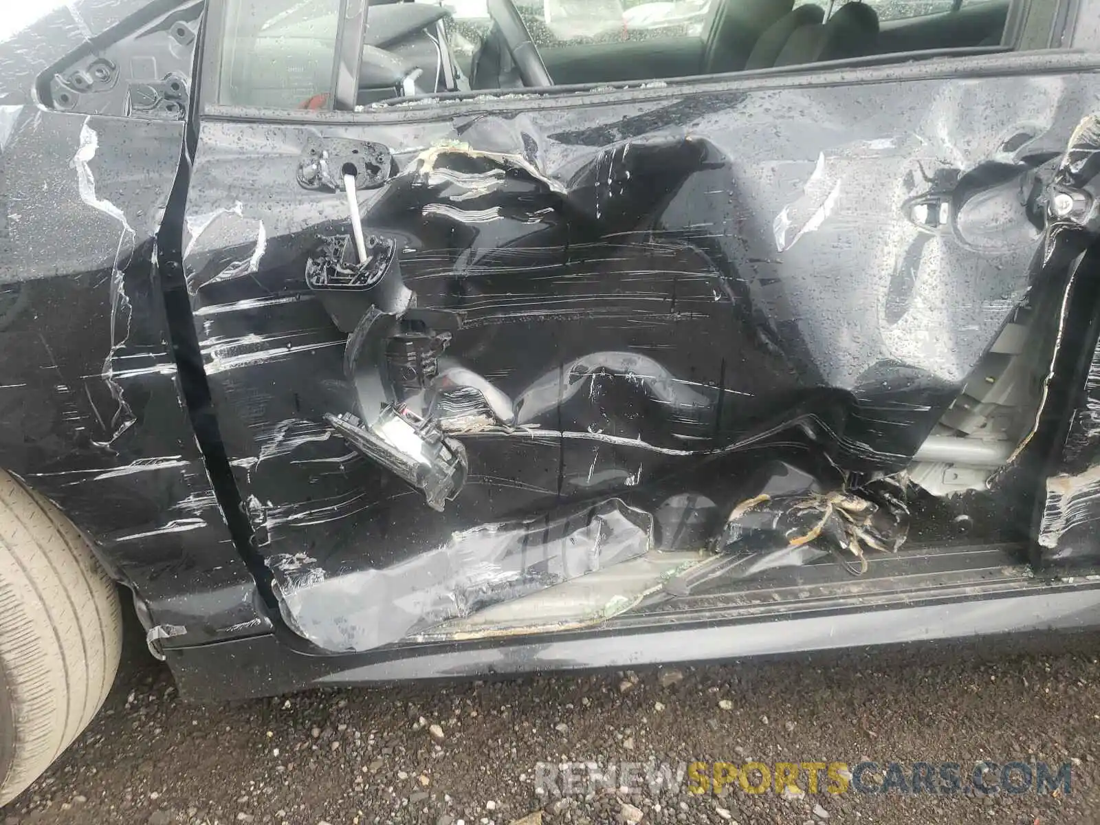 9 Photograph of a damaged car JTNK4RBE1K3042796 TOYOTA COROLLA 2019