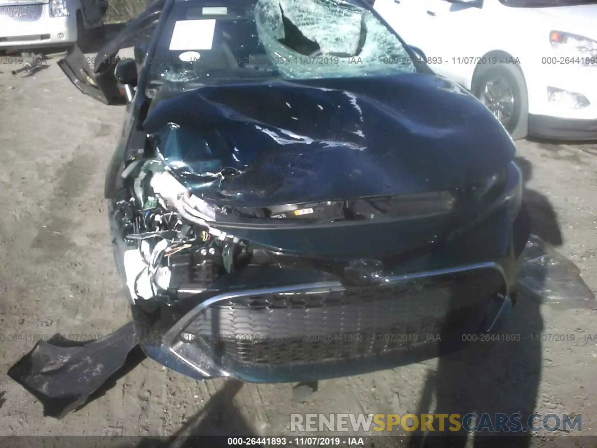 5 Photograph of a damaged car JTNK4RBE1K3042863 TOYOTA COROLLA 2019