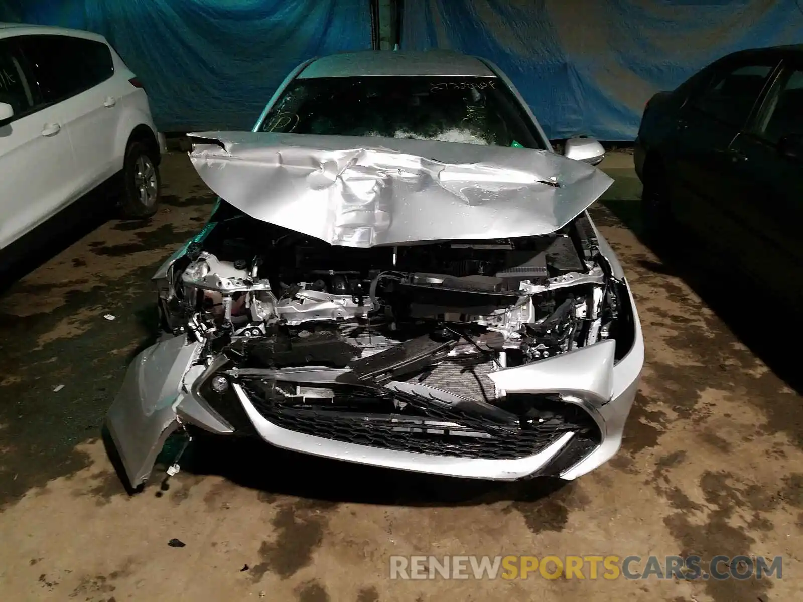 9 Photograph of a damaged car JTNK4RBE1K3043009 TOYOTA COROLLA 2019