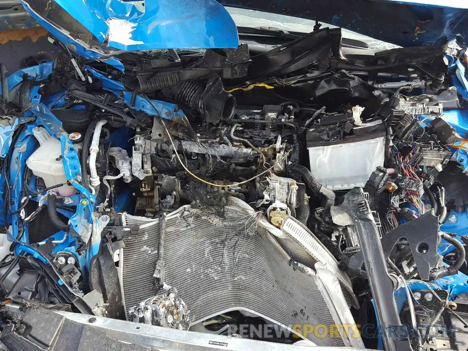 7 Photograph of a damaged car JTNK4RBE1K3046881 TOYOTA COROLLA 2019