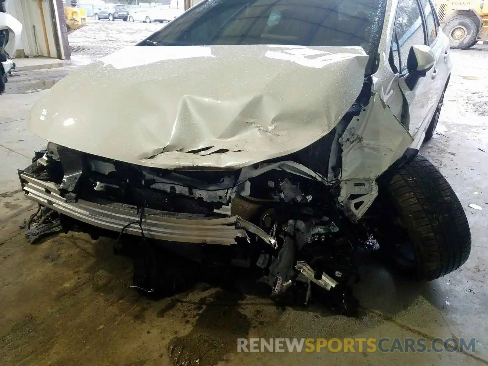 9 Photograph of a damaged car JTNK4RBE1K3053278 TOYOTA COROLLA 2019