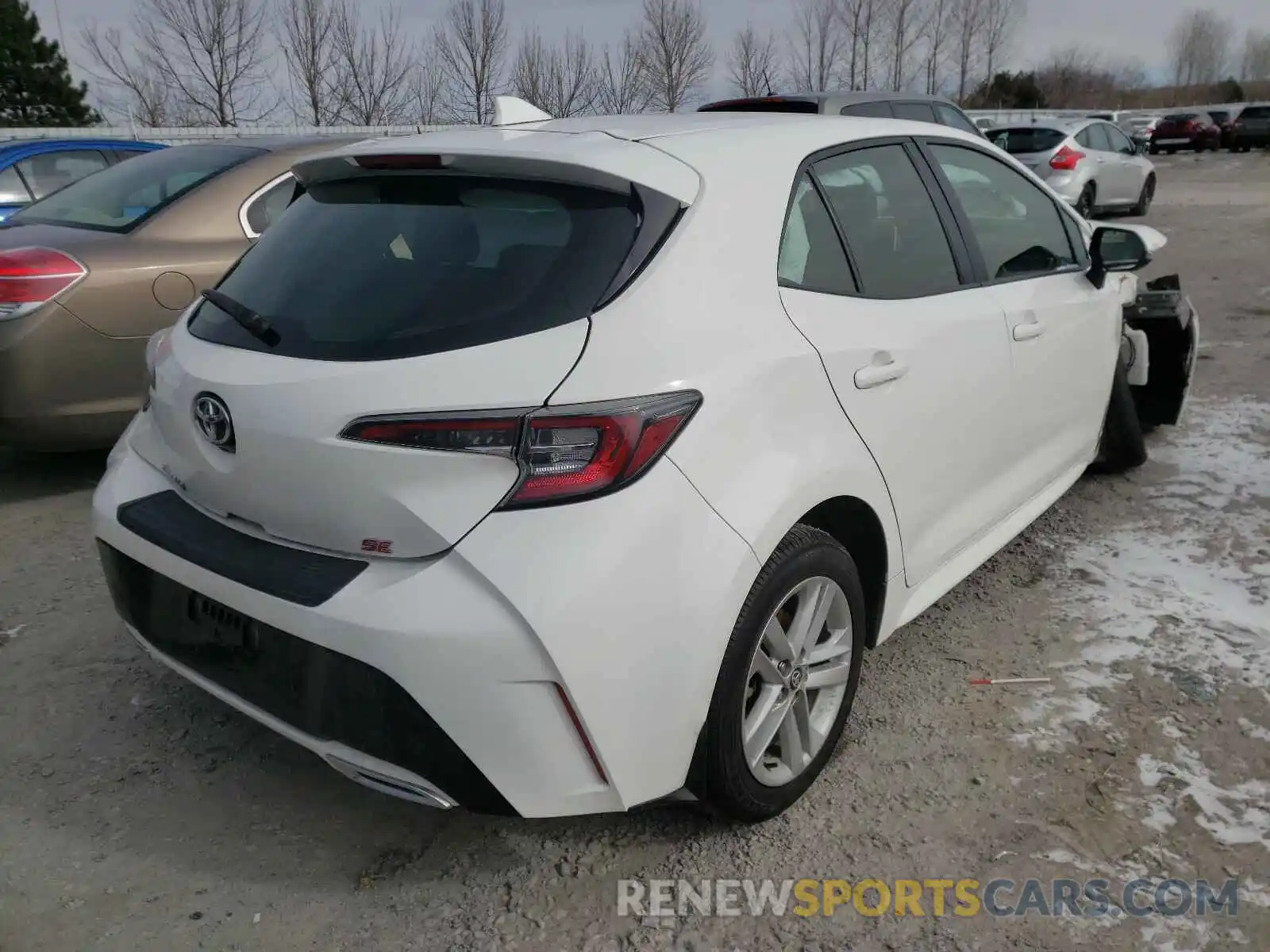 4 Photograph of a damaged car JTNK4RBE1K3057265 TOYOTA COROLLA 2019