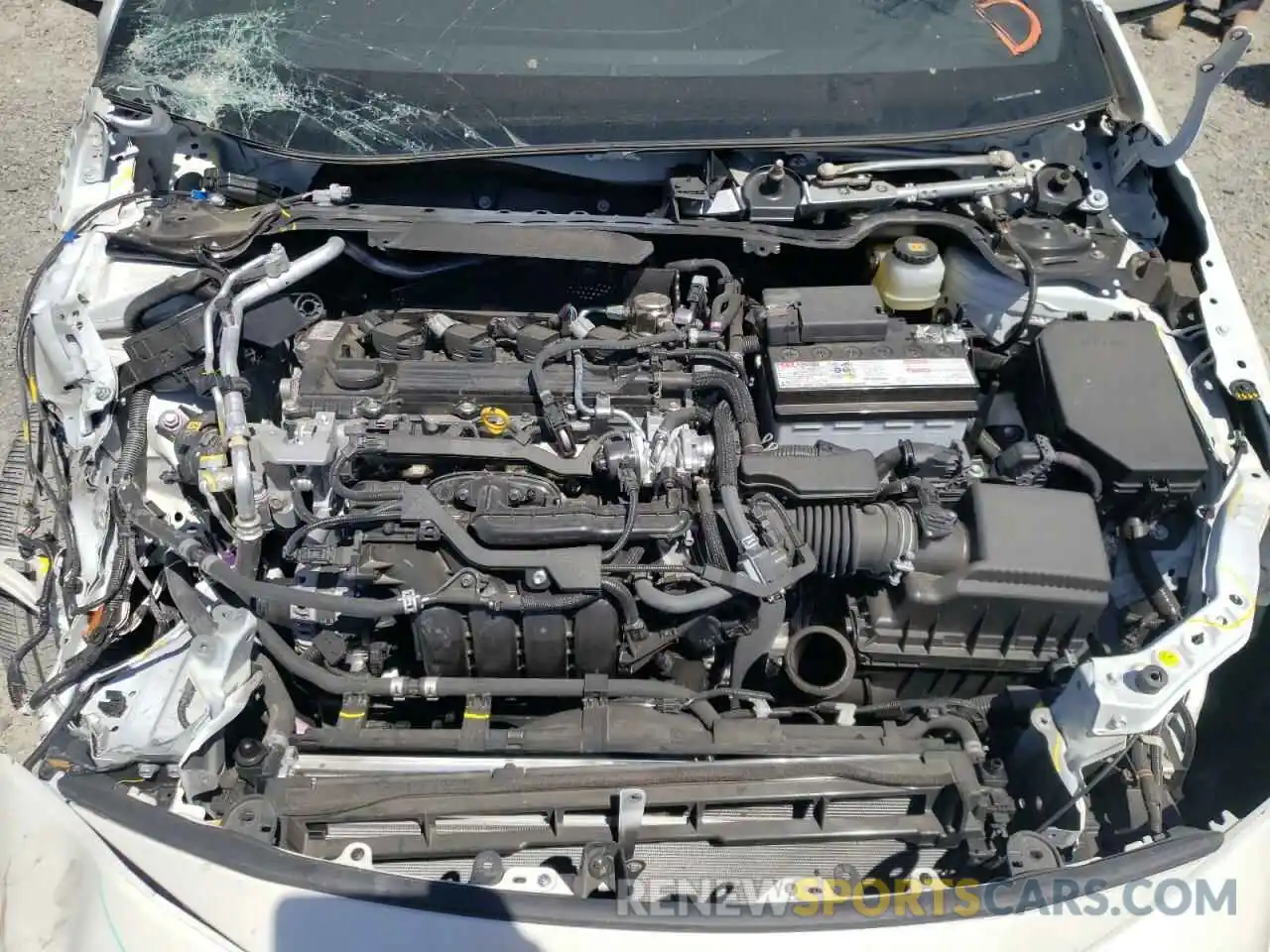 7 Photograph of a damaged car JTNK4RBE1K3057752 TOYOTA COROLLA 2019