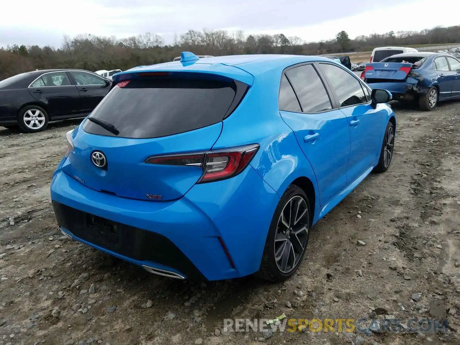 4 Photograph of a damaged car JTNK4RBE1K3062952 TOYOTA COROLLA 2019