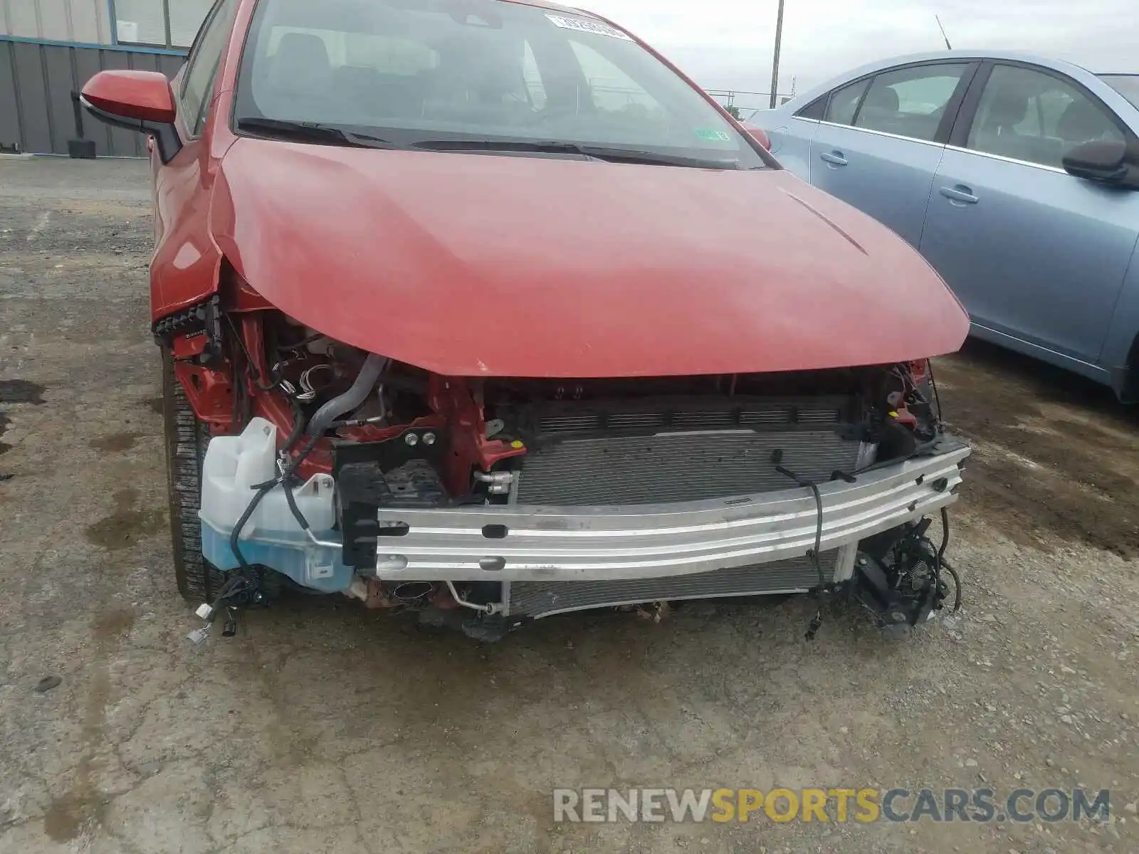 9 Photograph of a damaged car JTNK4RBE2K3000945 TOYOTA COROLLA 2019