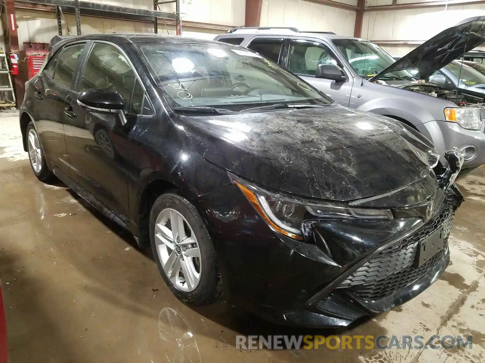 1 Photograph of a damaged car JTNK4RBE2K3002629 TOYOTA COROLLA 2019