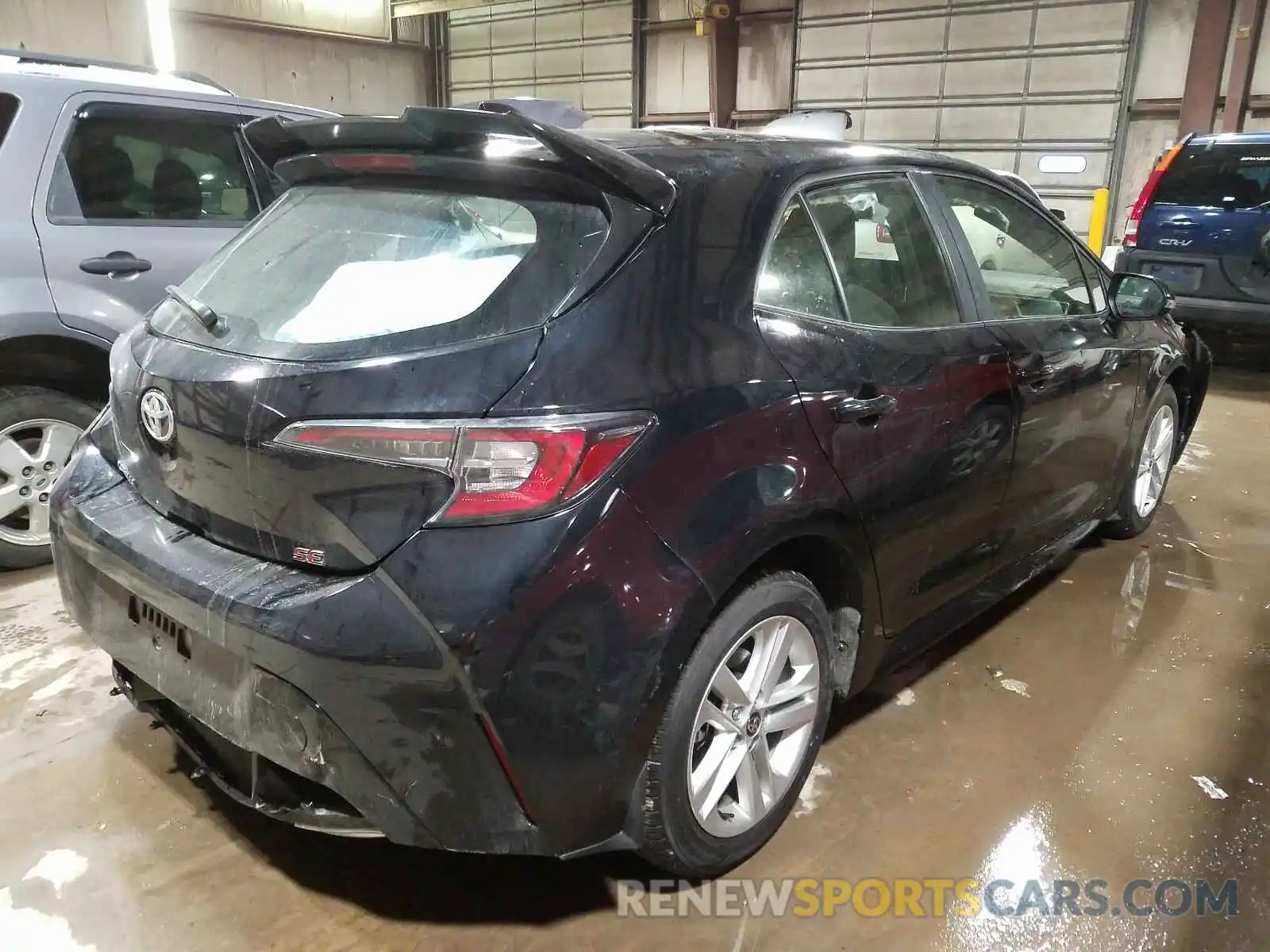 4 Photograph of a damaged car JTNK4RBE2K3002629 TOYOTA COROLLA 2019