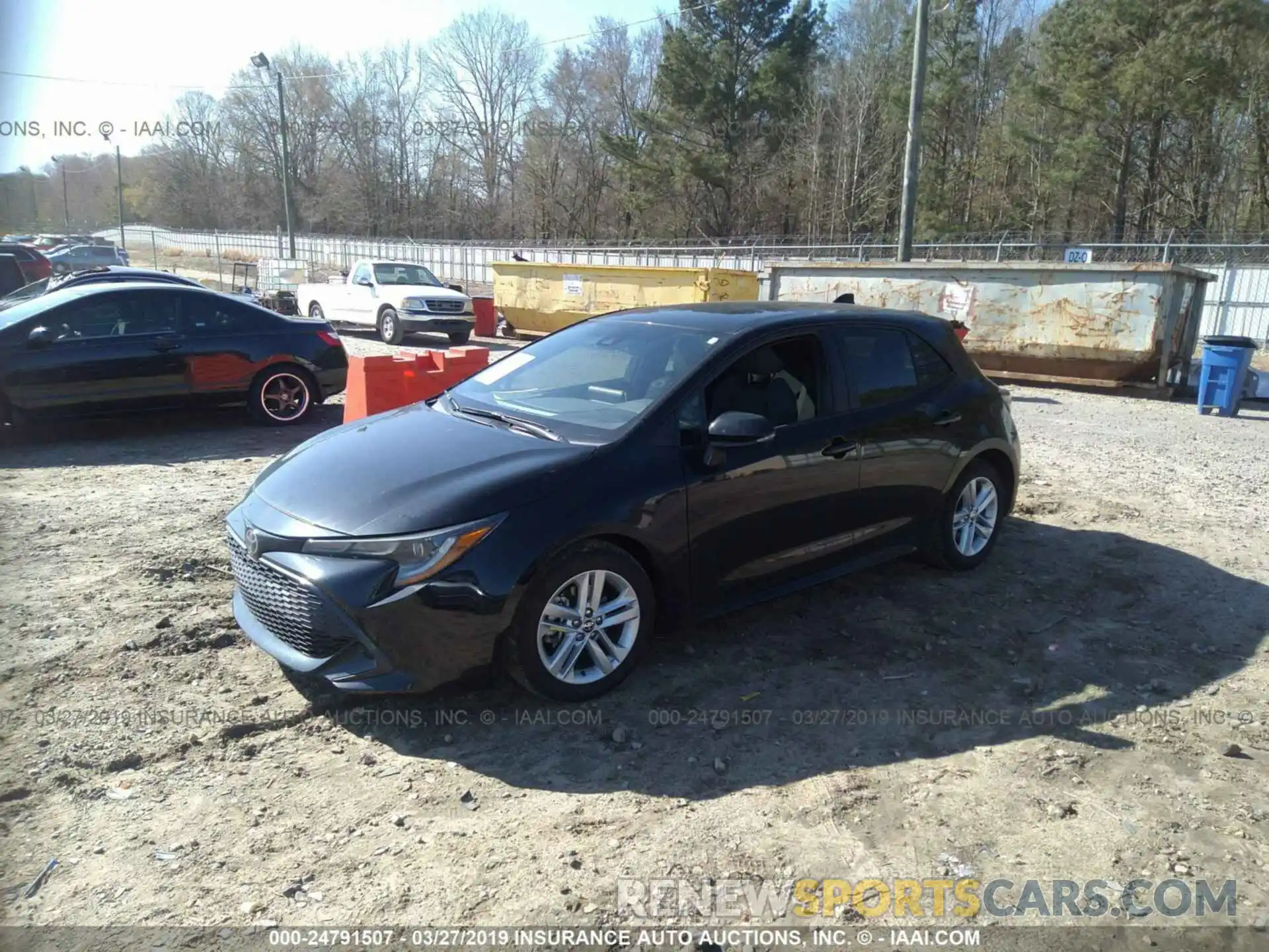 2 Photograph of a damaged car JTNK4RBE2K3005272 TOYOTA COROLLA 2019