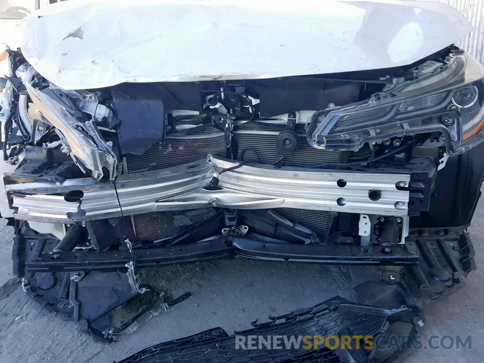 9 Photograph of a damaged car JTNK4RBE2K3005319 TOYOTA COROLLA 2019