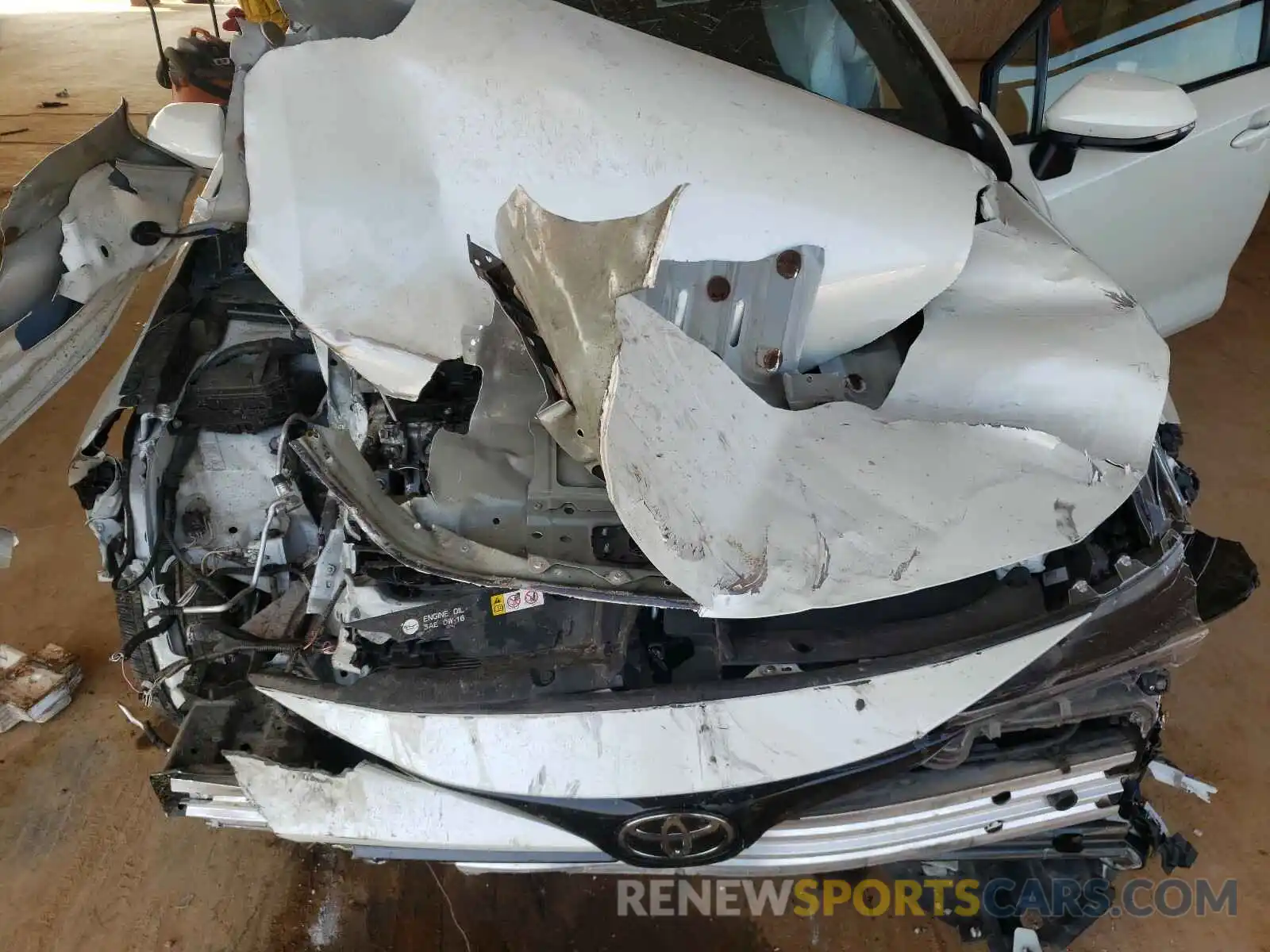 7 Photograph of a damaged car JTNK4RBE2K3007782 TOYOTA COROLLA 2019