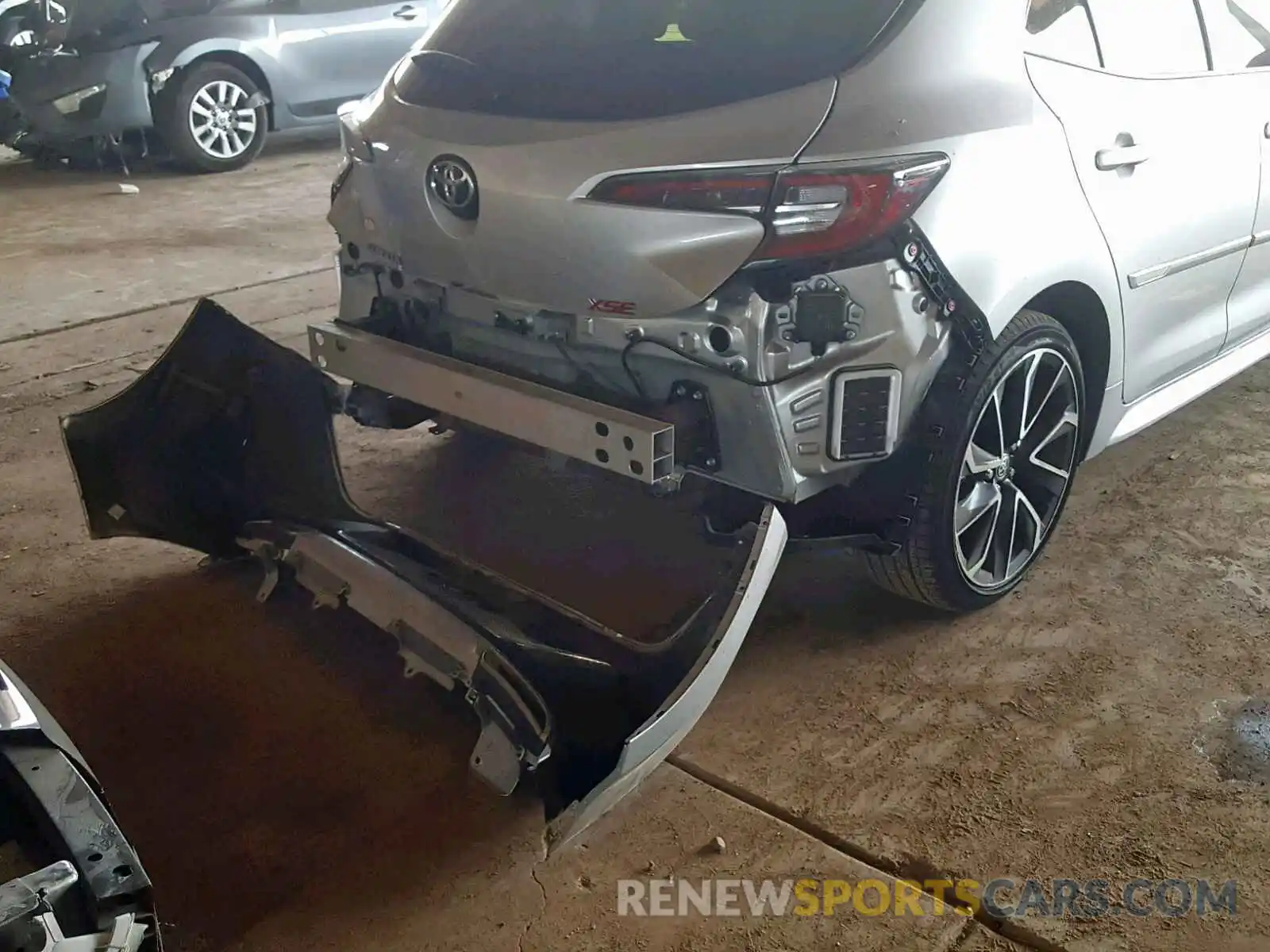 9 Photograph of a damaged car JTNK4RBE2K3009967 TOYOTA COROLLA 2019