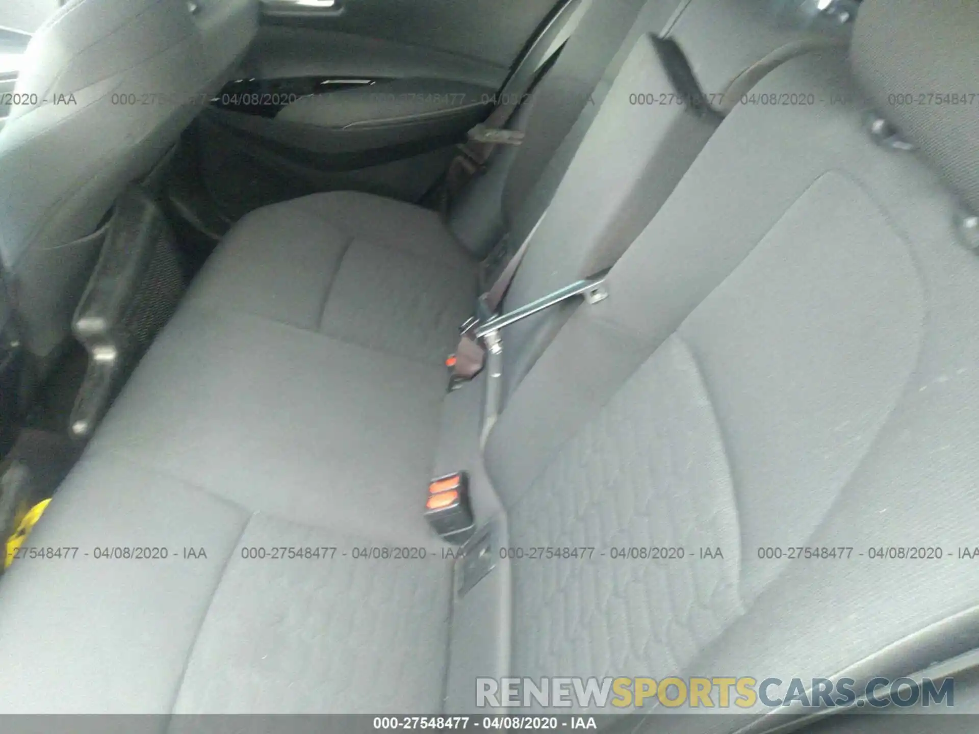 8 Photograph of a damaged car JTNK4RBE2K3018846 TOYOTA COROLLA 2019