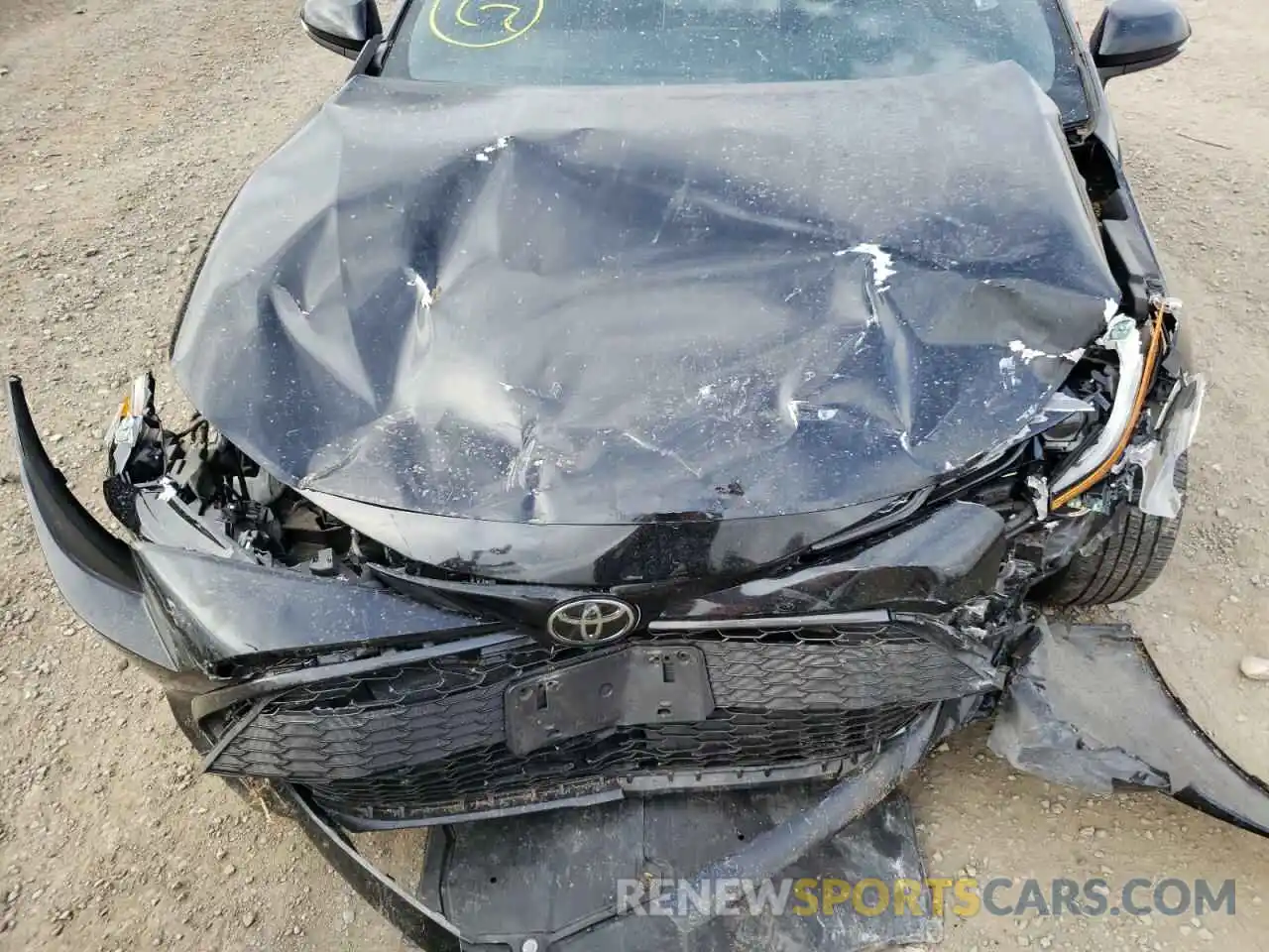 7 Photograph of a damaged car JTNK4RBE2K3023531 TOYOTA COROLLA 2019