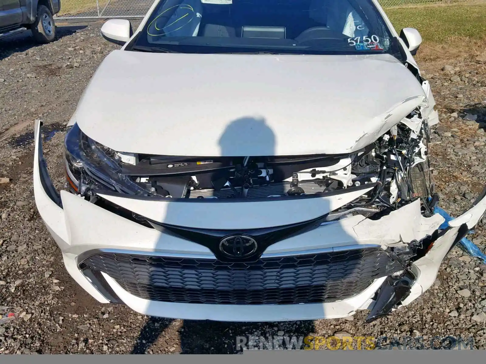 9 Photograph of a damaged car JTNK4RBE2K3024758 TOYOTA COROLLA 2019