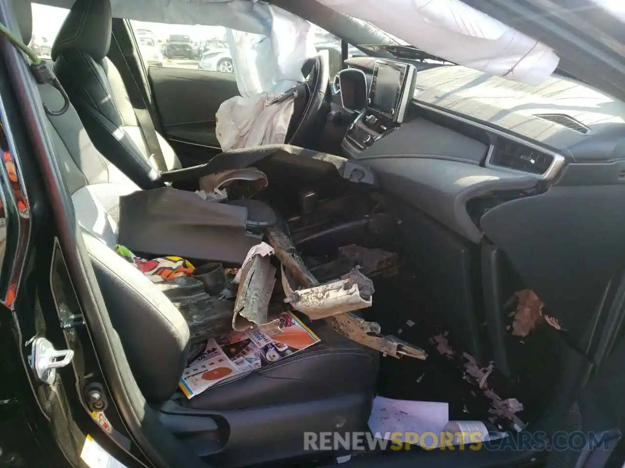 5 Photograph of a damaged car JTNK4RBE2K3025179 TOYOTA COROLLA 2019