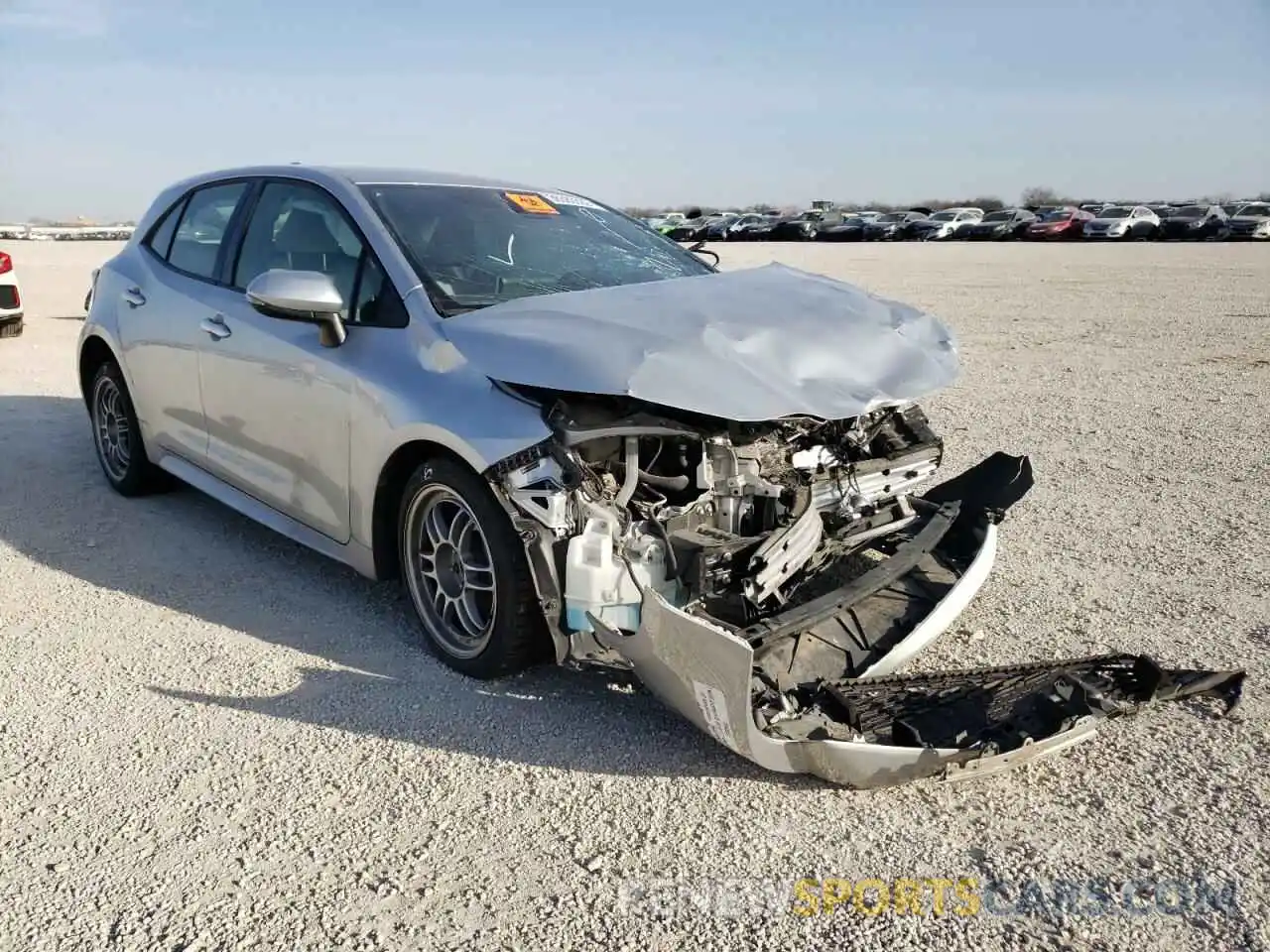 9 Photograph of a damaged car JTNK4RBE2K3033878 TOYOTA COROLLA 2019