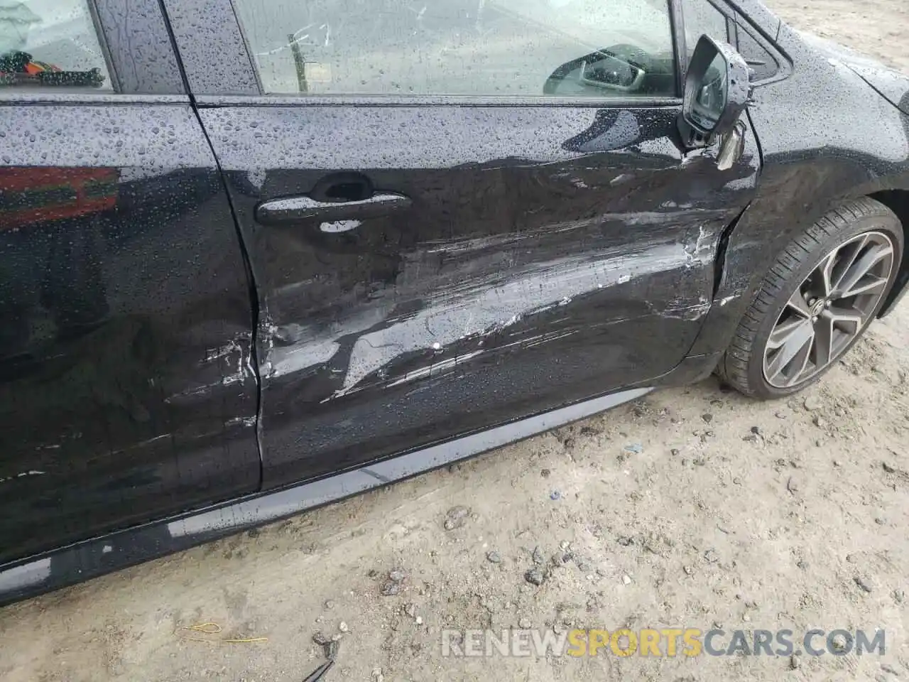 9 Photograph of a damaged car JTNK4RBE2K3039762 TOYOTA COROLLA 2019