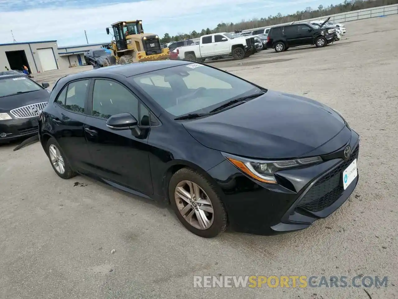 4 Photograph of a damaged car JTNK4RBE2K3040586 TOYOTA COROLLA 2019