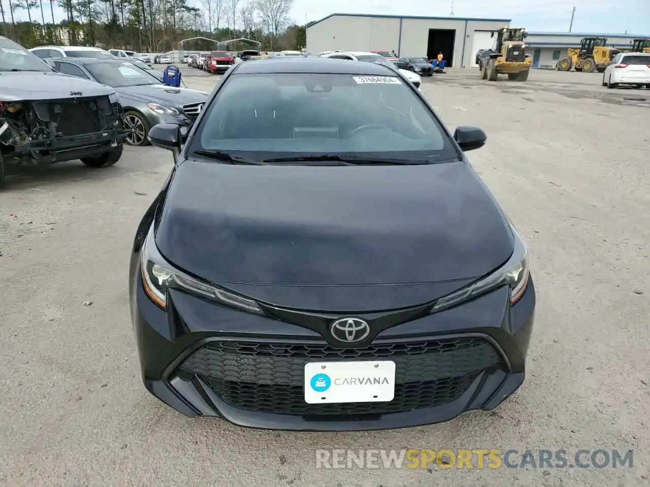 5 Photograph of a damaged car JTNK4RBE2K3040586 TOYOTA COROLLA 2019