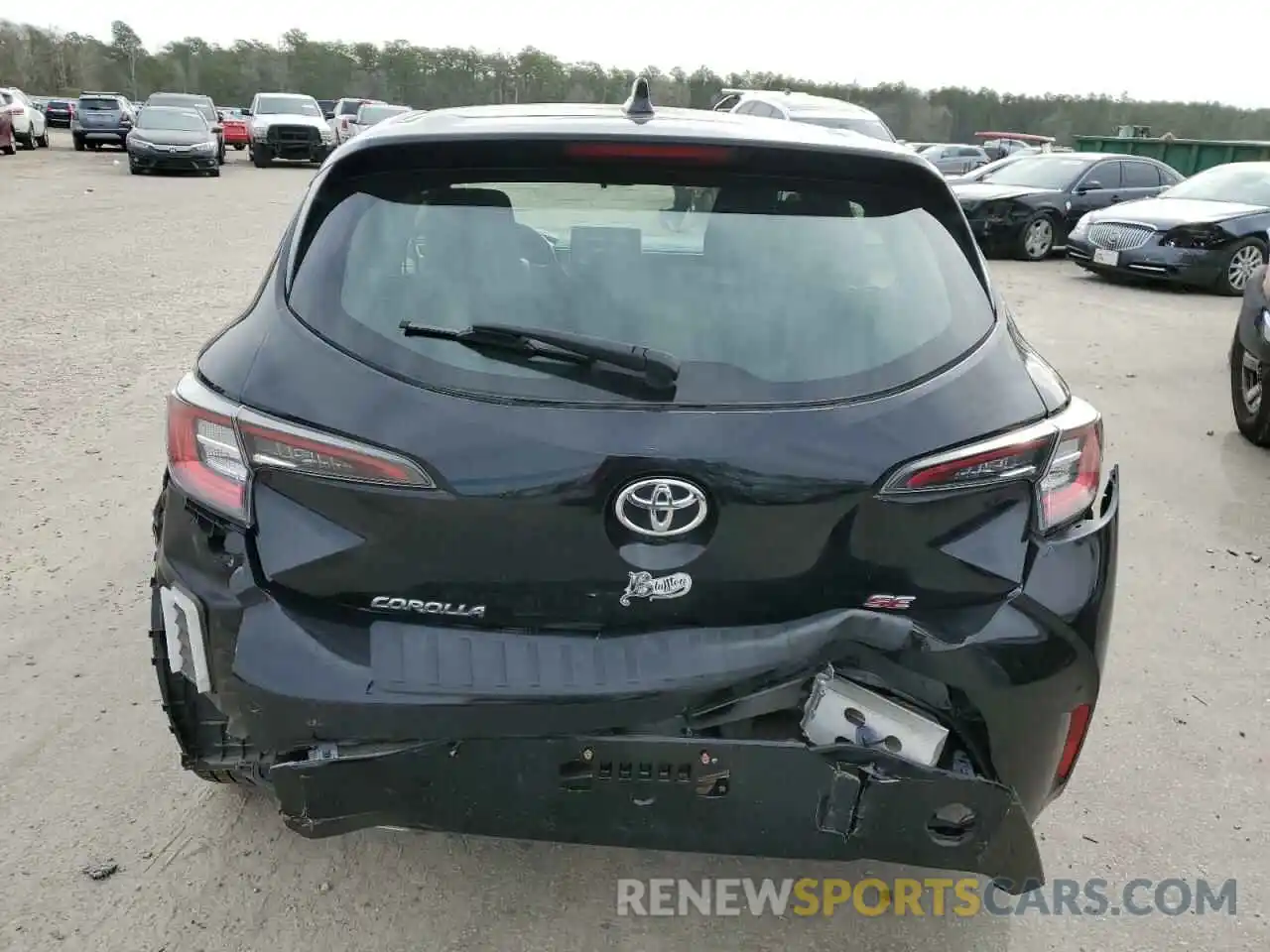 6 Photograph of a damaged car JTNK4RBE2K3040586 TOYOTA COROLLA 2019