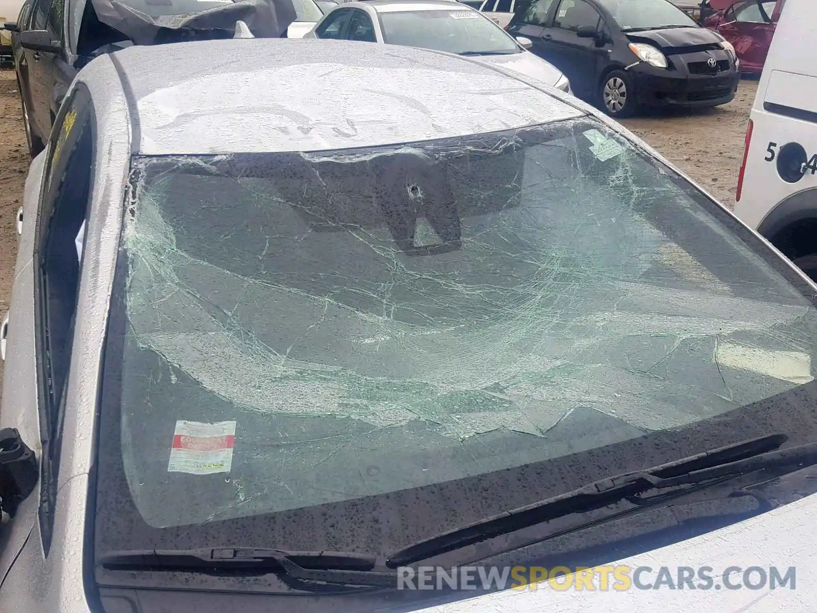 10 Photograph of a damaged car JTNK4RBE2K3041351 TOYOTA COROLLA 2019