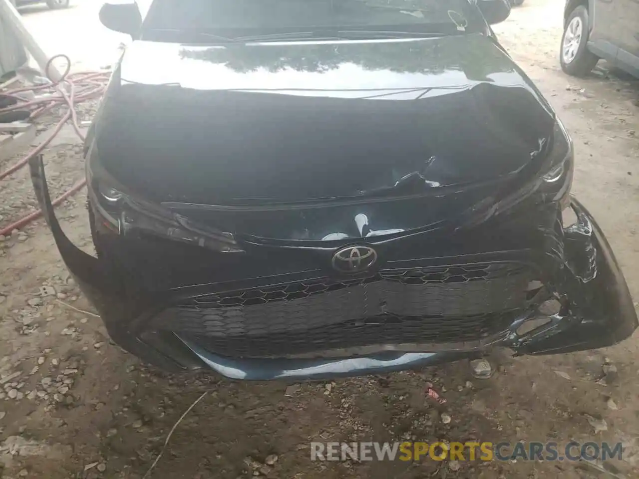 9 Photograph of a damaged car JTNK4RBE2K3041446 TOYOTA COROLLA 2019