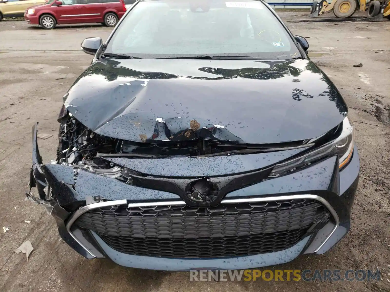 7 Photograph of a damaged car JTNK4RBE2K3042077 TOYOTA COROLLA 2019