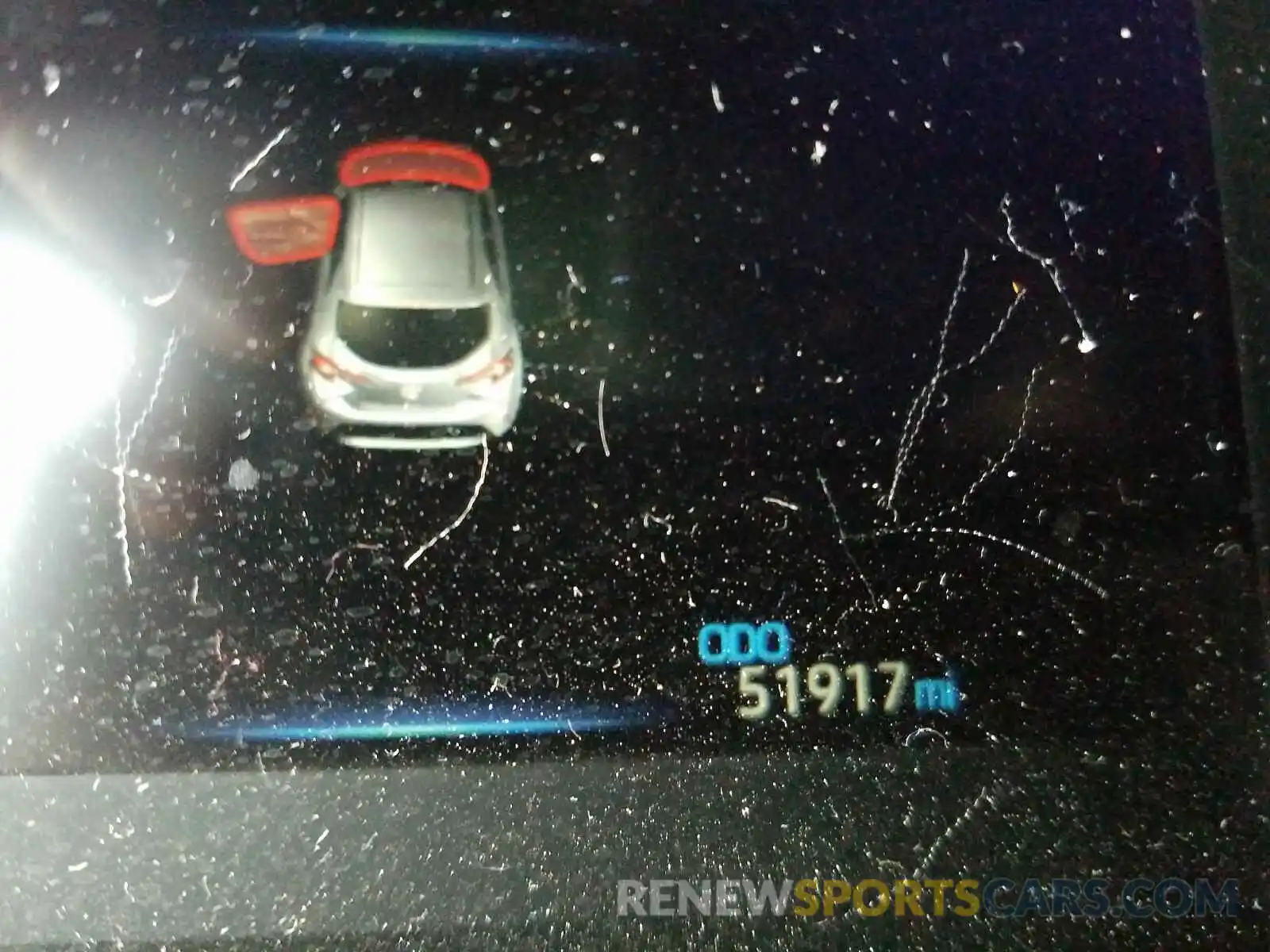 8 Photograph of a damaged car JTNK4RBE2K3043682 TOYOTA COROLLA 2019