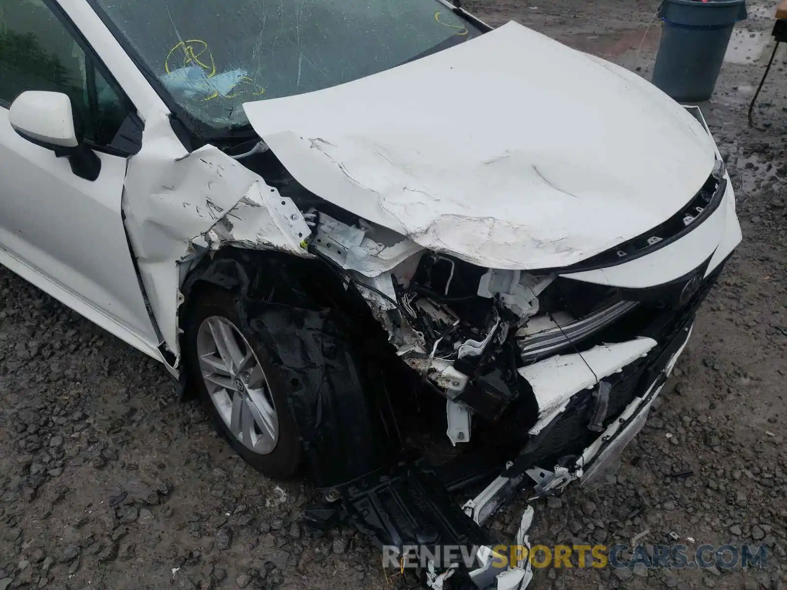 9 Photograph of a damaged car JTNK4RBE2K3048168 TOYOTA COROLLA 2019