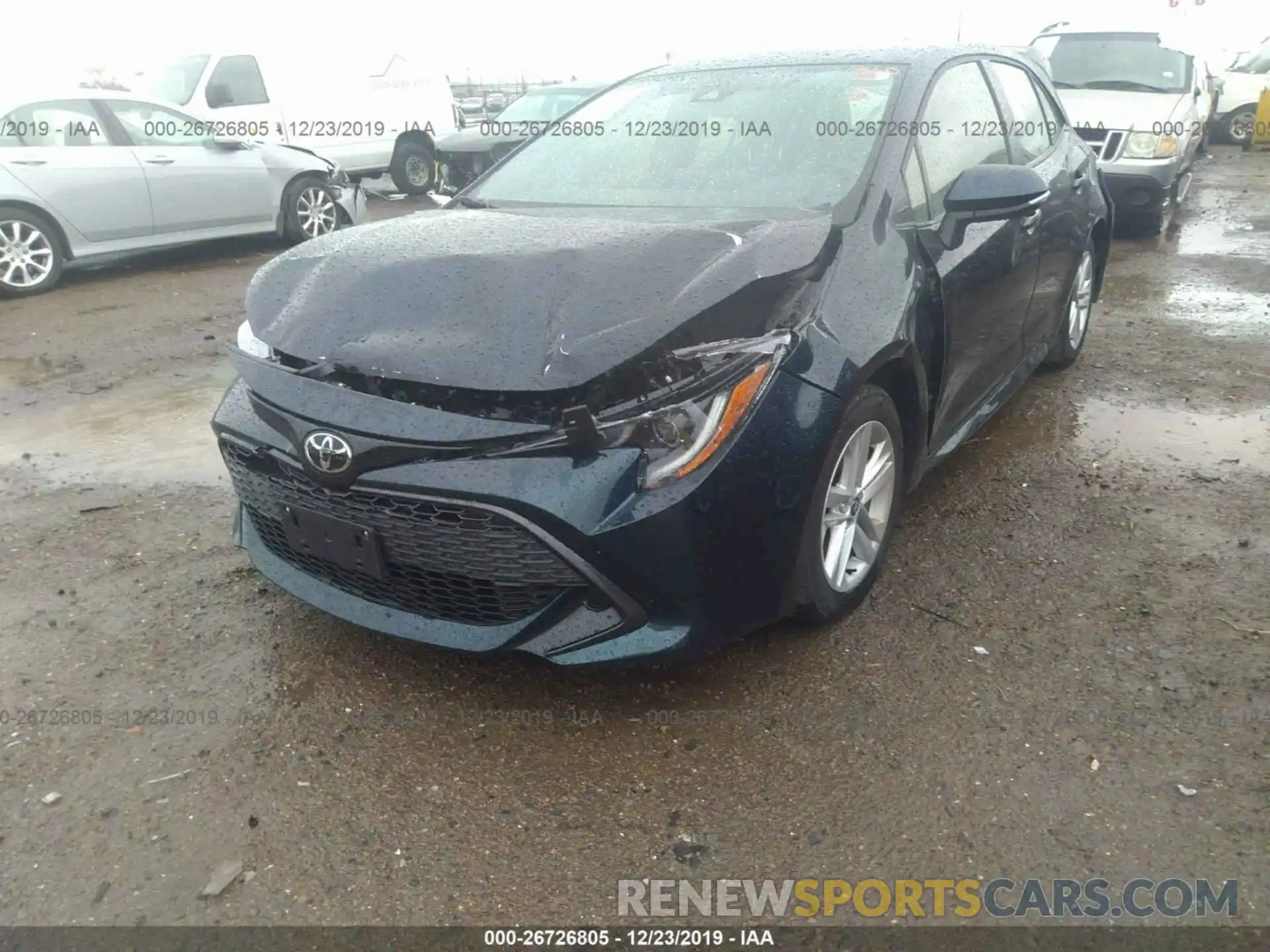 6 Photograph of a damaged car JTNK4RBE2K3048235 TOYOTA COROLLA 2019