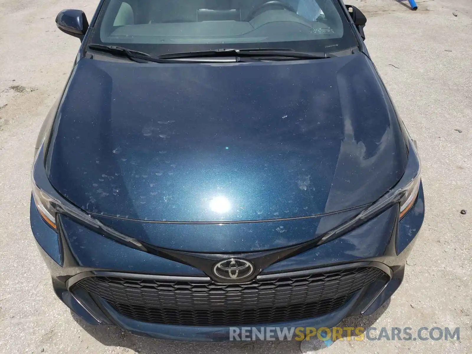 7 Photograph of a damaged car JTNK4RBE2K3049997 TOYOTA COROLLA 2019