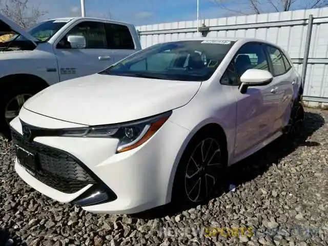 2 Photograph of a damaged car JTNK4RBE2K3053824 TOYOTA COROLLA 2019