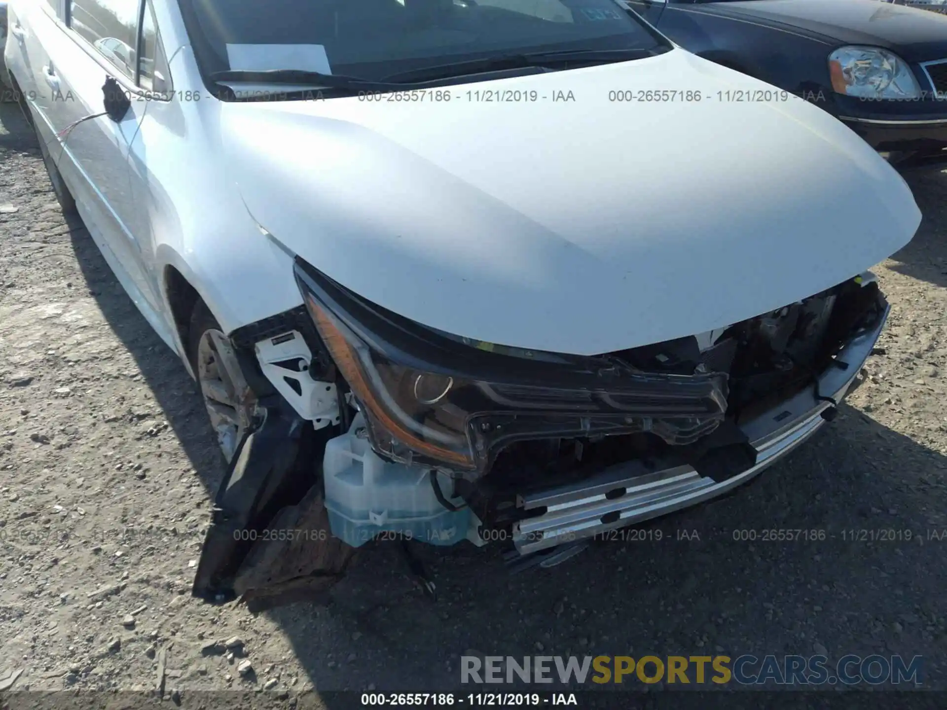 6 Photograph of a damaged car JTNK4RBE2K3058800 TOYOTA COROLLA 2019