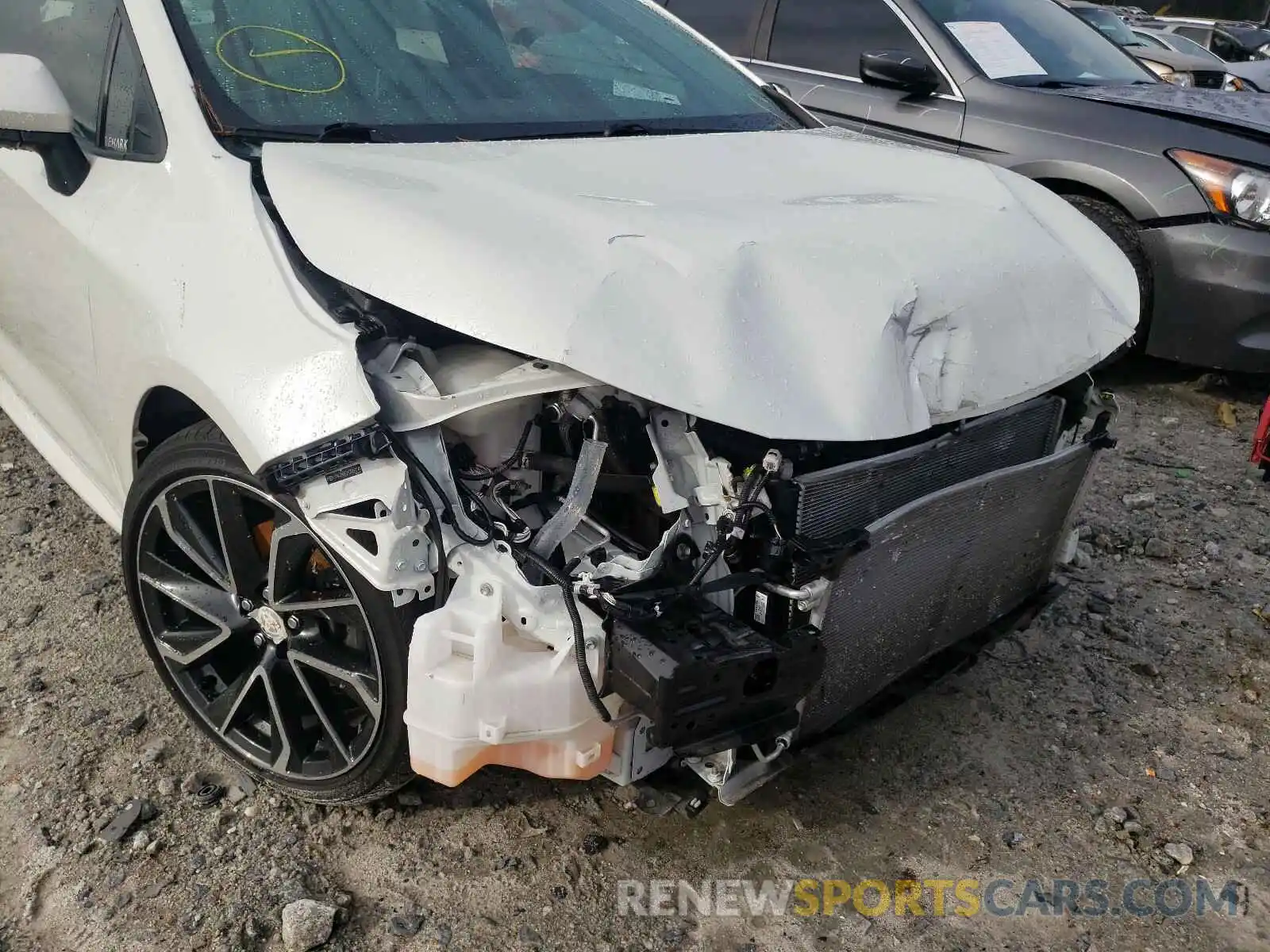 9 Photograph of a damaged car JTNK4RBE2K3059249 TOYOTA COROLLA 2019