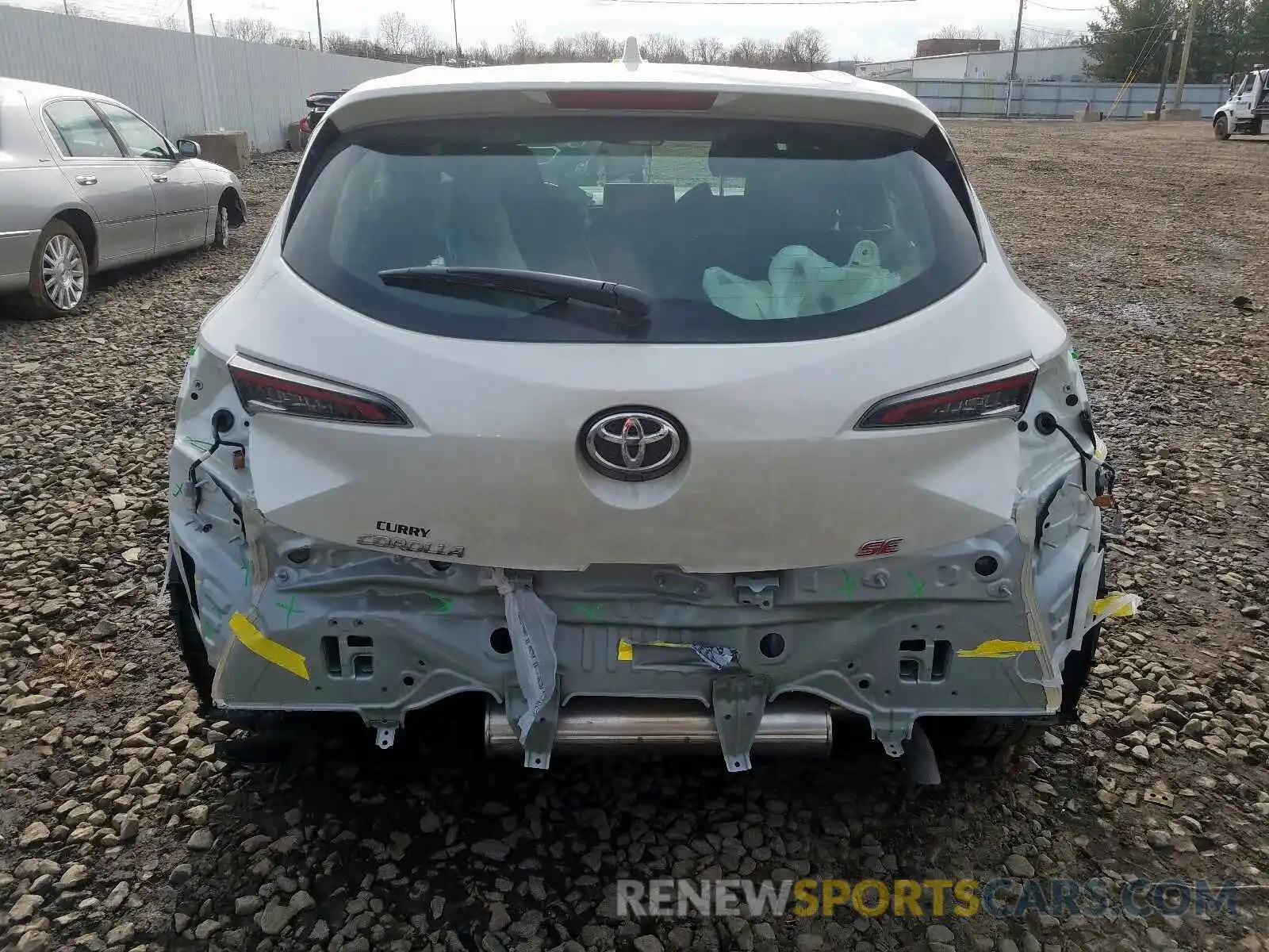 9 Photograph of a damaged car JTNK4RBE2K3060773 TOYOTA COROLLA 2019