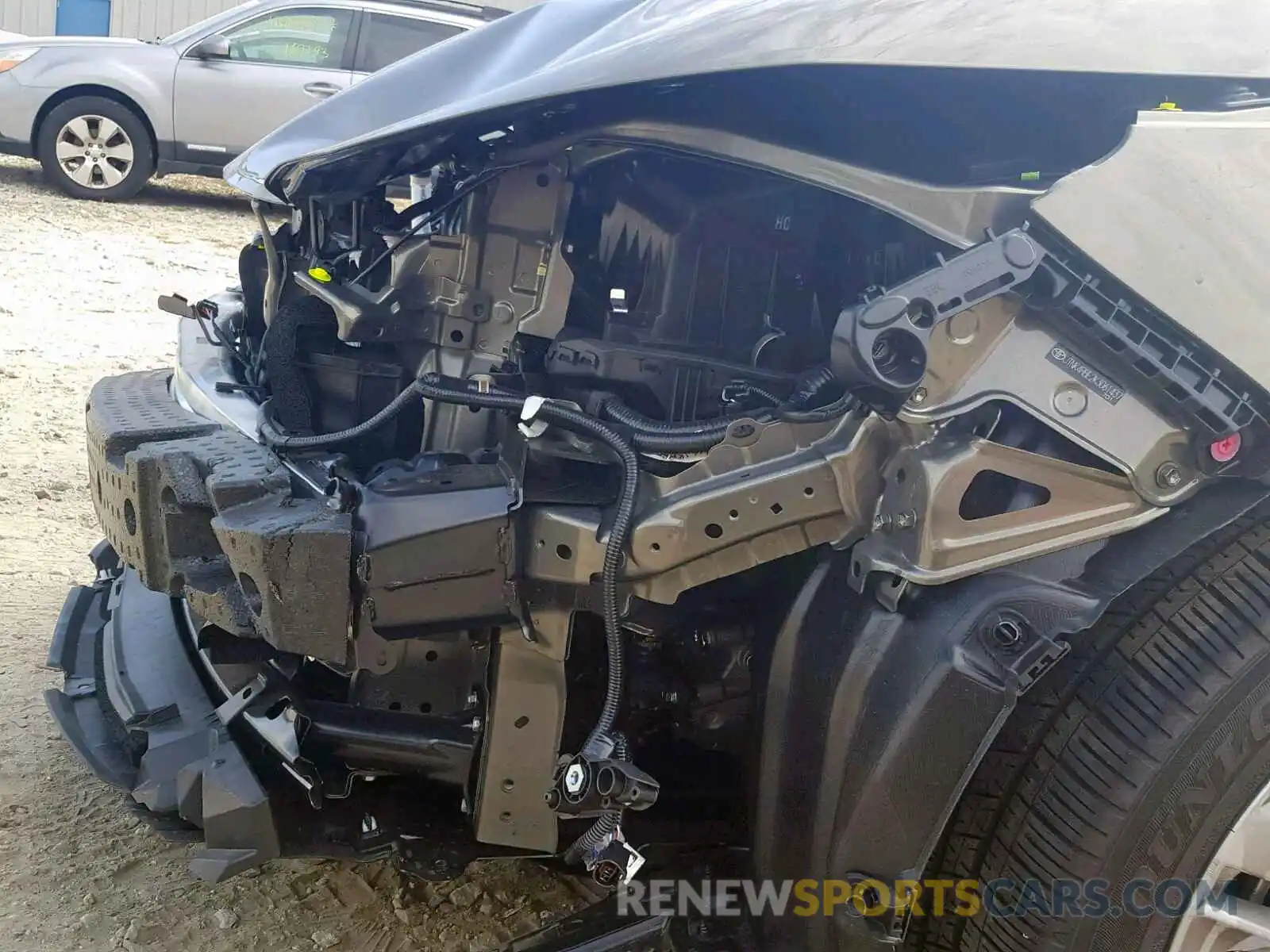 9 Photograph of a damaged car JTNK4RBE2K3061437 TOYOTA COROLLA 2019