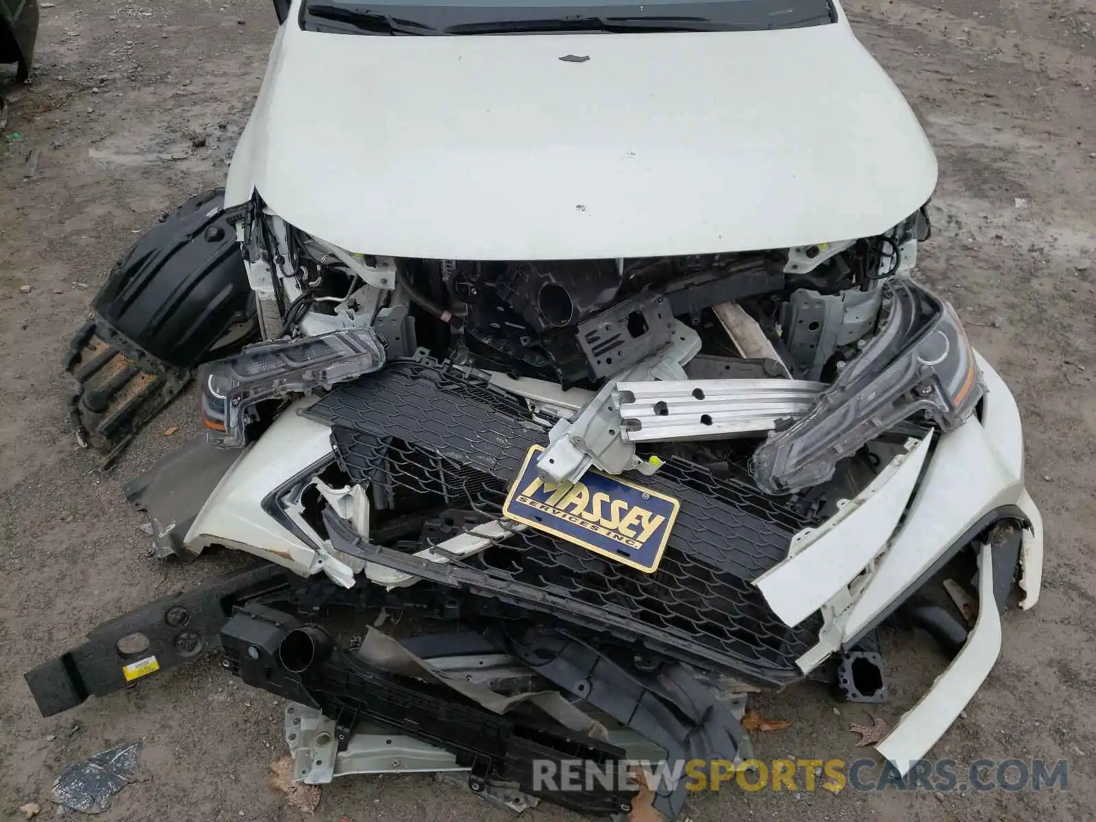 9 Photograph of a damaged car JTNK4RBE2K3065679 TOYOTA COROLLA 2019