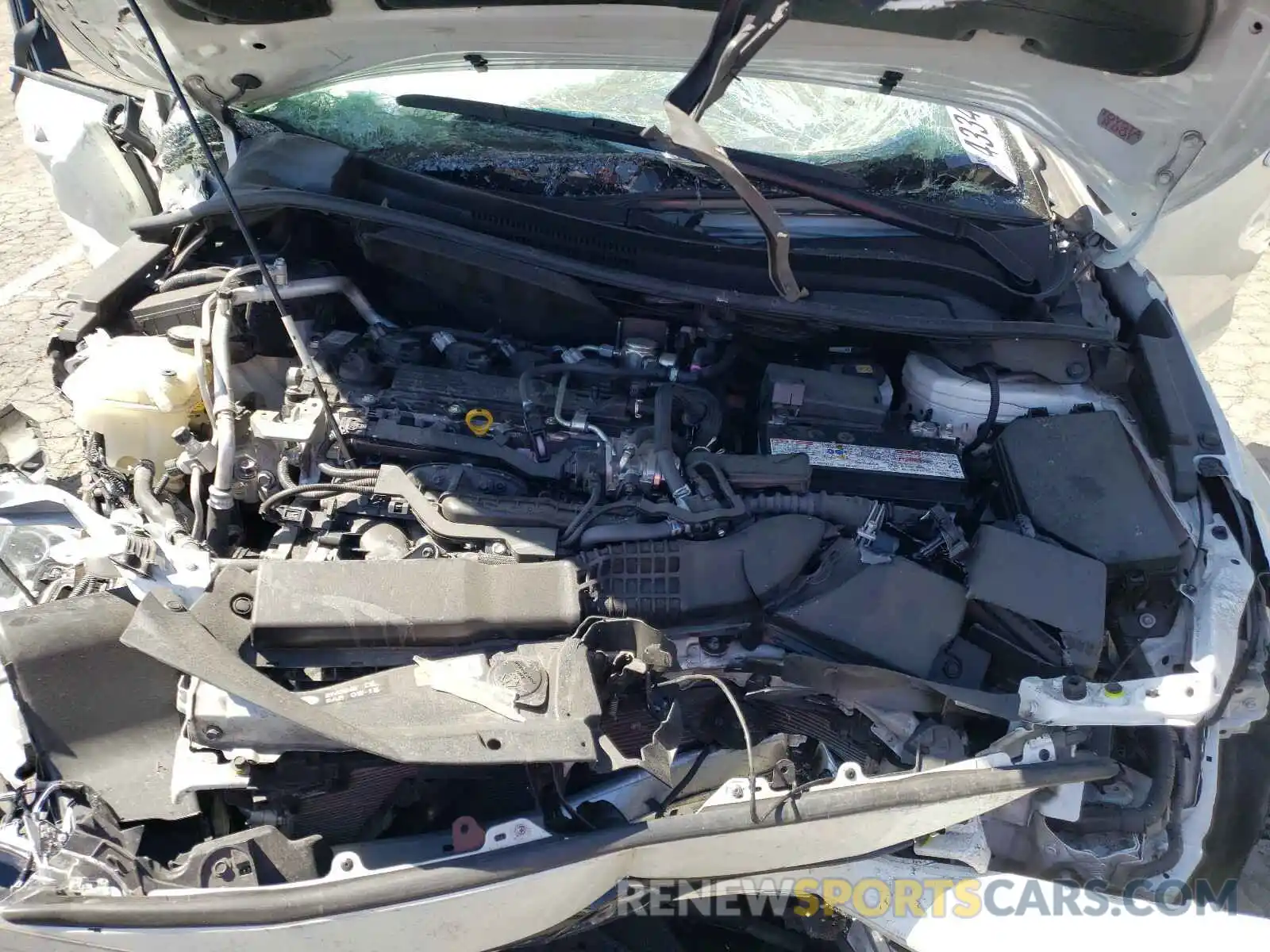 7 Photograph of a damaged car JTNK4RBE3K3000503 TOYOTA COROLLA 2019