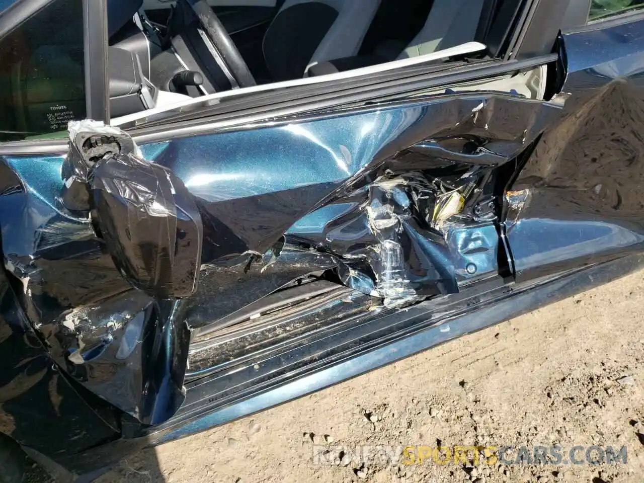 9 Photograph of a damaged car JTNK4RBE3K3001697 TOYOTA COROLLA 2019