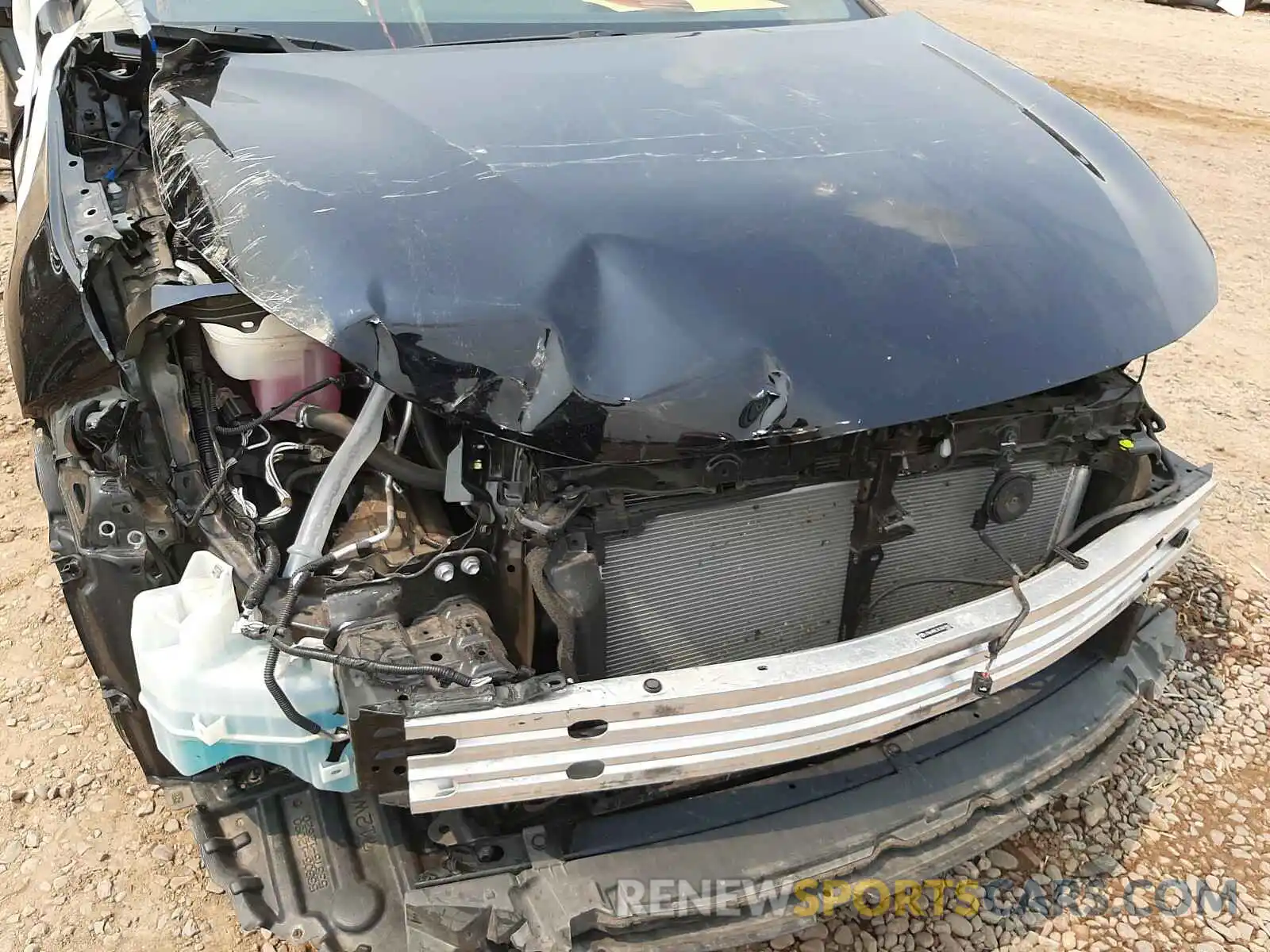 9 Photograph of a damaged car JTNK4RBE3K3001800 TOYOTA COROLLA 2019